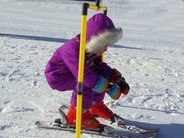 Родителям - как обучить ребёнка горным лыжам